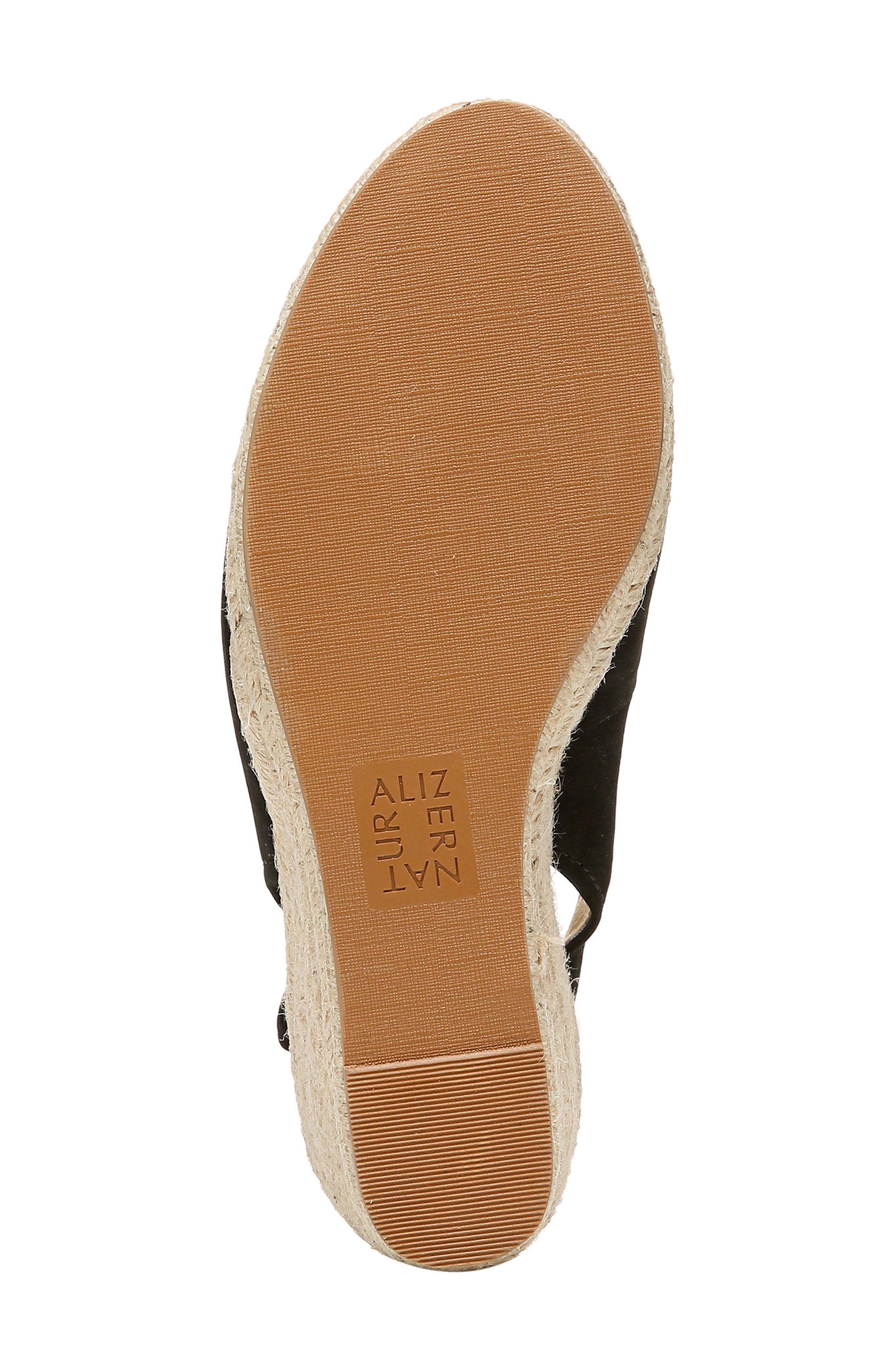 Naturalizer Pearl Espadrille Wedge Sandal, Alternate, color, 