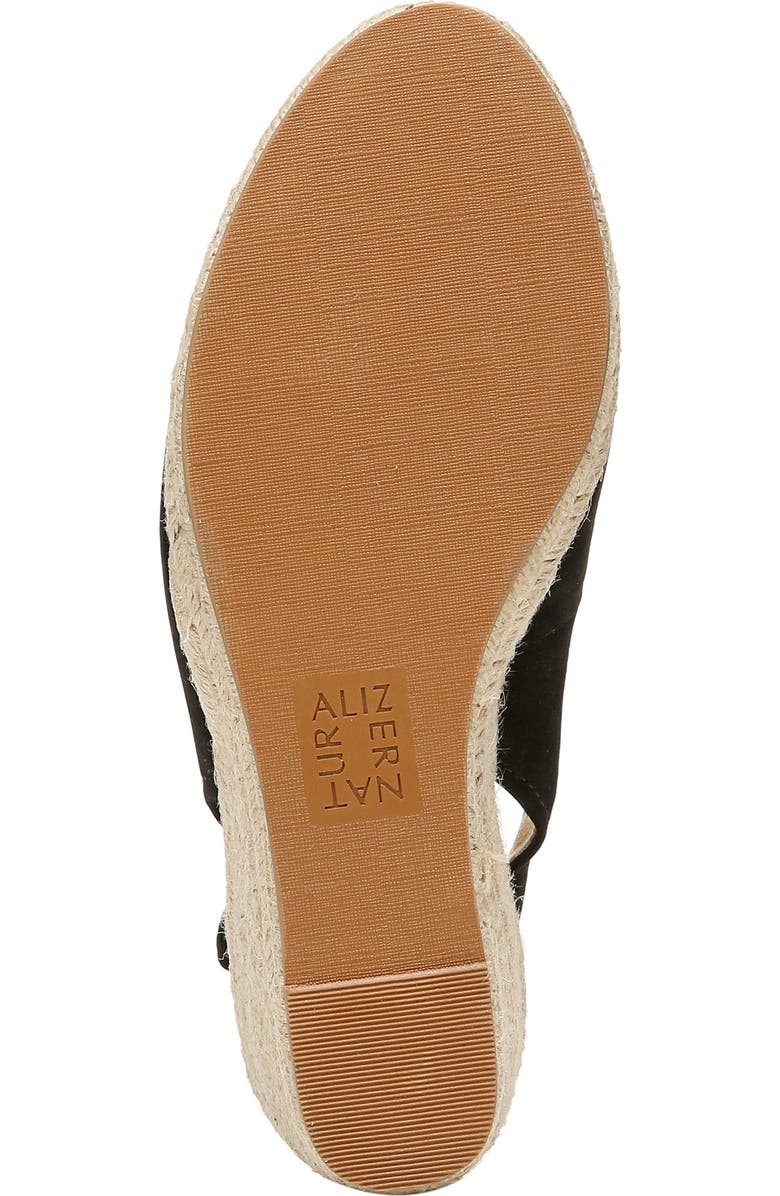 Naturalizer Pearl Espadrille Wedge Sandal, Alternate, color,