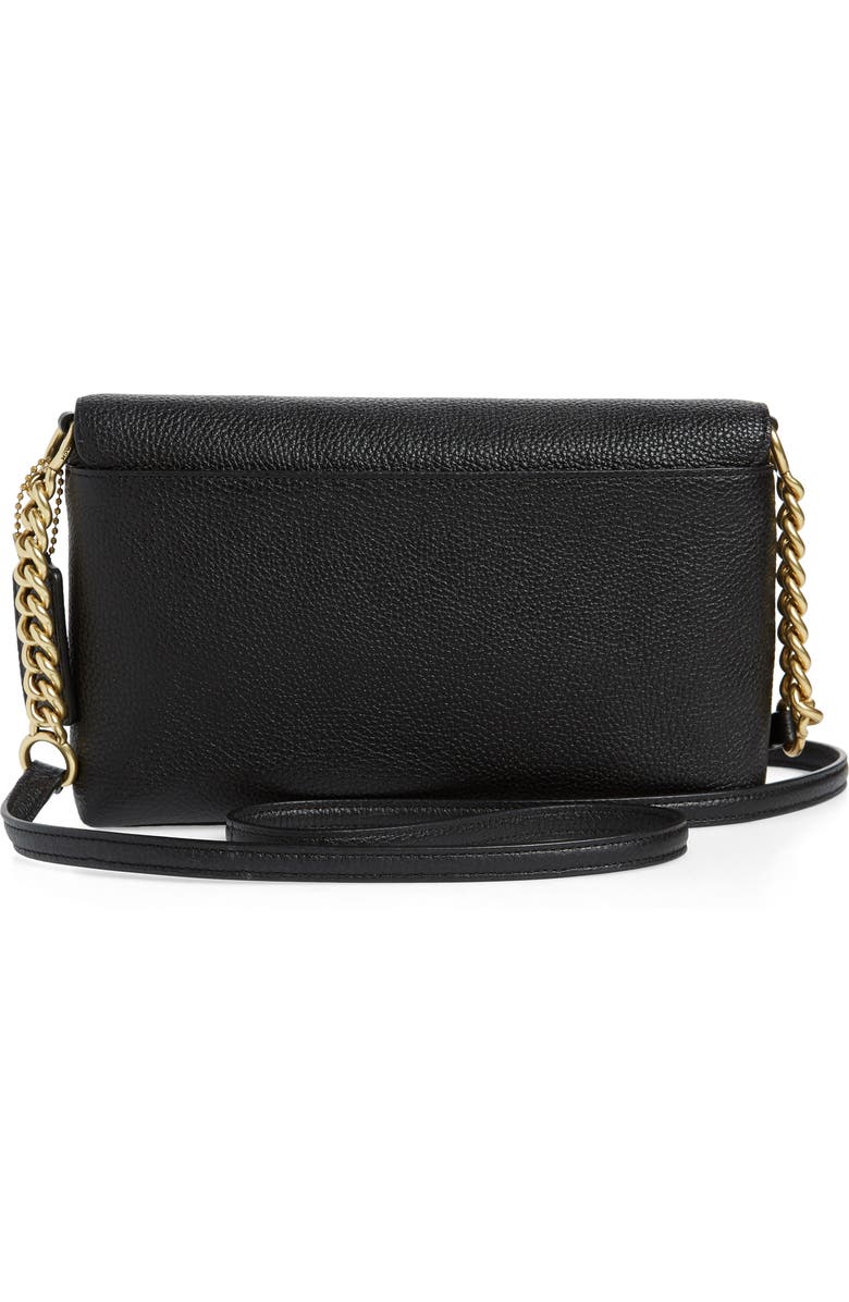 COACH Crosstown X Leather Crossbody Bag, Alternate, color,