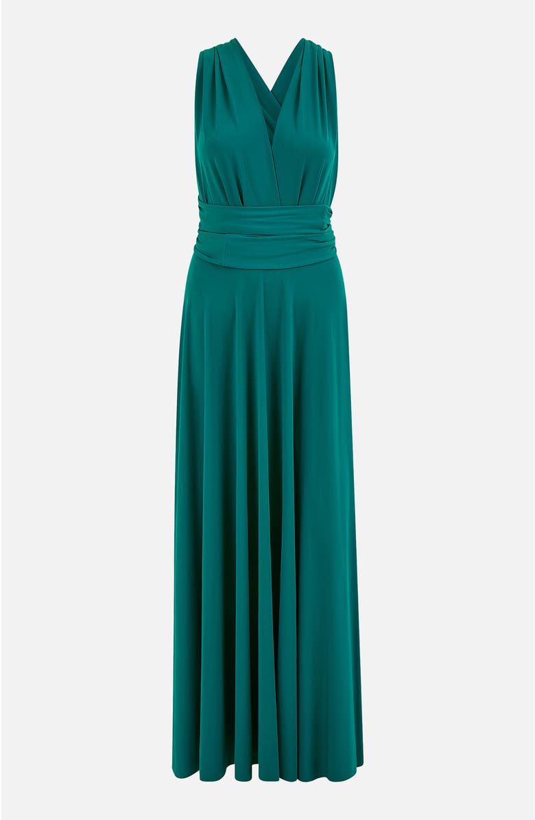 Yumi Jersey Stretch Multiway Maxi Dress, Alternate, color, Green