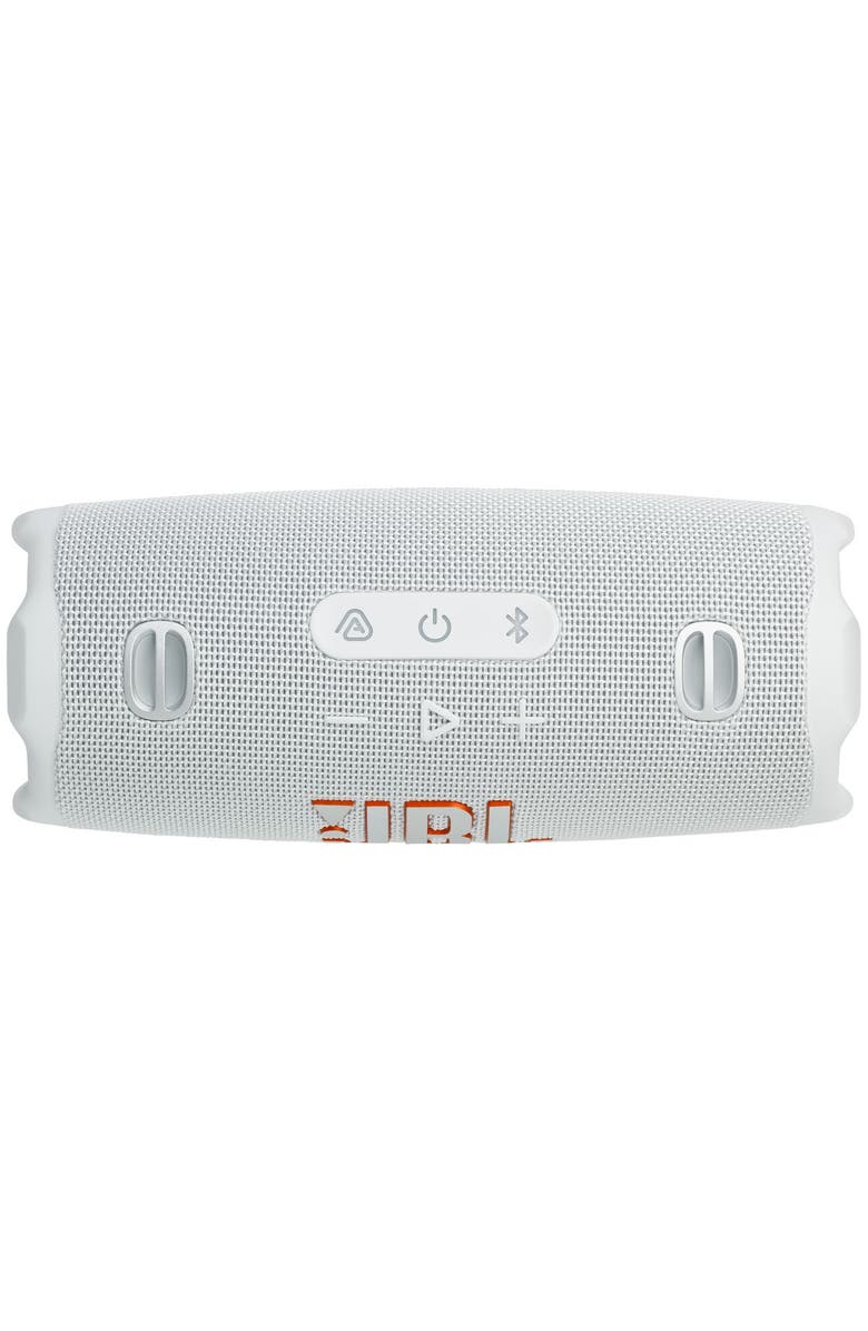 JBL Charge 6 Waterproof Bluetooth Speaker, Alternate, color, White