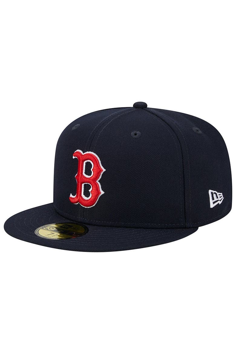 Men's New Era Navy Boston Red Sox  1999 All Star Game Team Color 59FIFTY Fitted Hat, Alternate, color, Navy