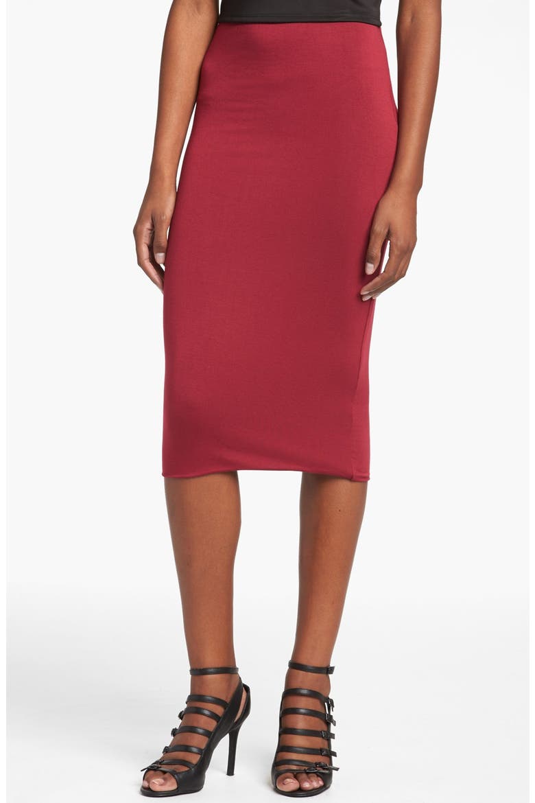 Double Layered Tube Skirt, Main, color, RED- TIBETAN