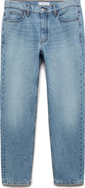 MANGO Bob Straight Leg Jeans
