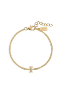 Electric Picks Initial Bracelet