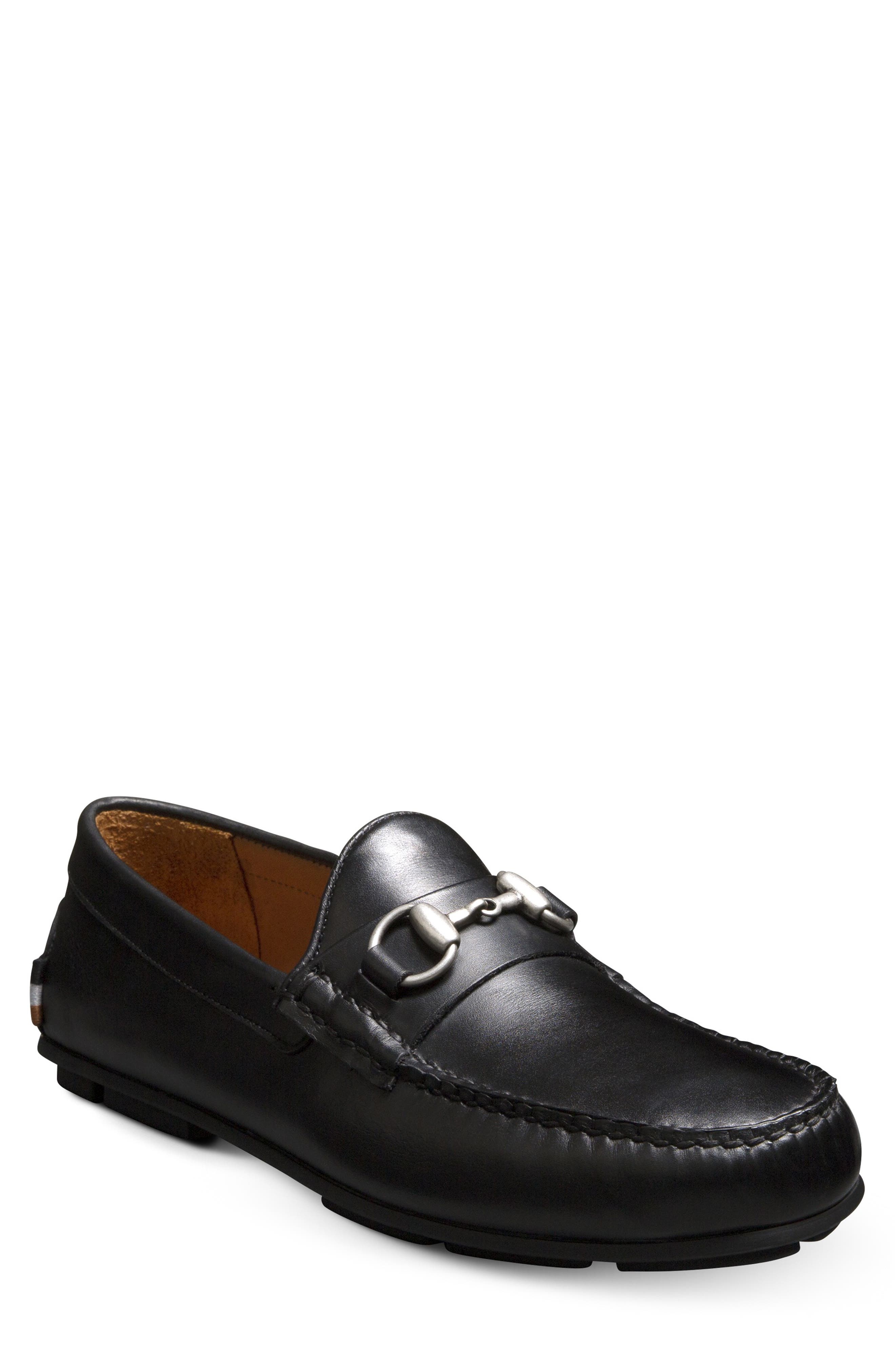 Allen Edmonds Sebastian Bit Driving Loafer, Main, color, Black