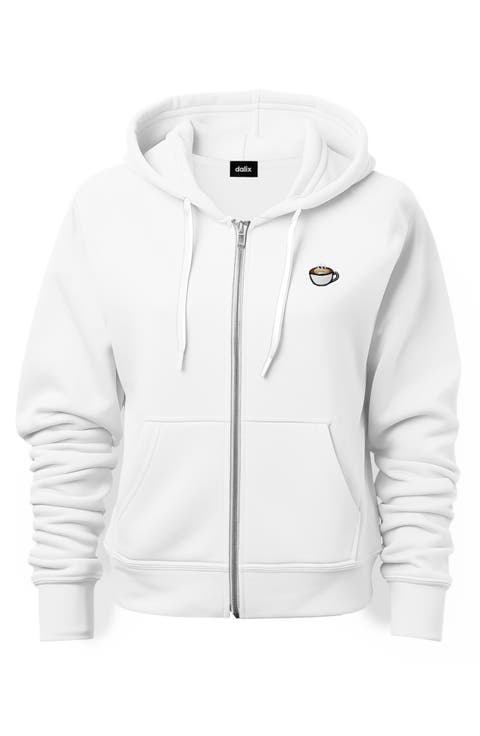Cappuccino Zip Hoodie