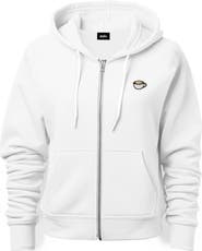 Dalix Cappuccino Zip Hoodie