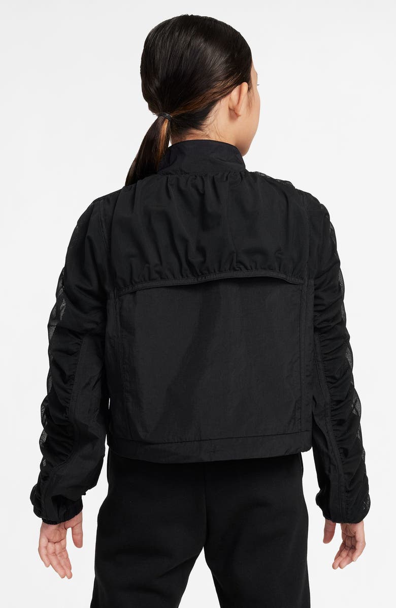 Nike Kids' Dance Dri-FIT Jacket, Alternate, color, 010 Black/White