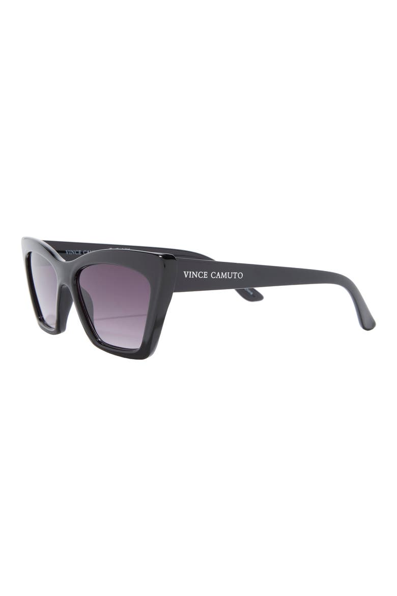 Cat Eye Sunglasses, Alternate, color, OX-BLACK