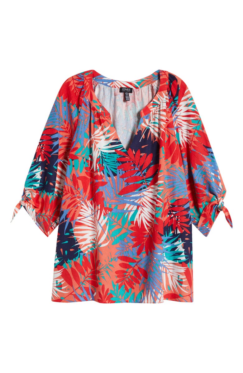 Jones New York Print Raglan Sleeve Top, Alternate, color, 