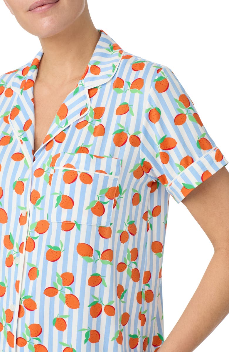 Kate Spade New York print short pajamas, Alternate, color, 