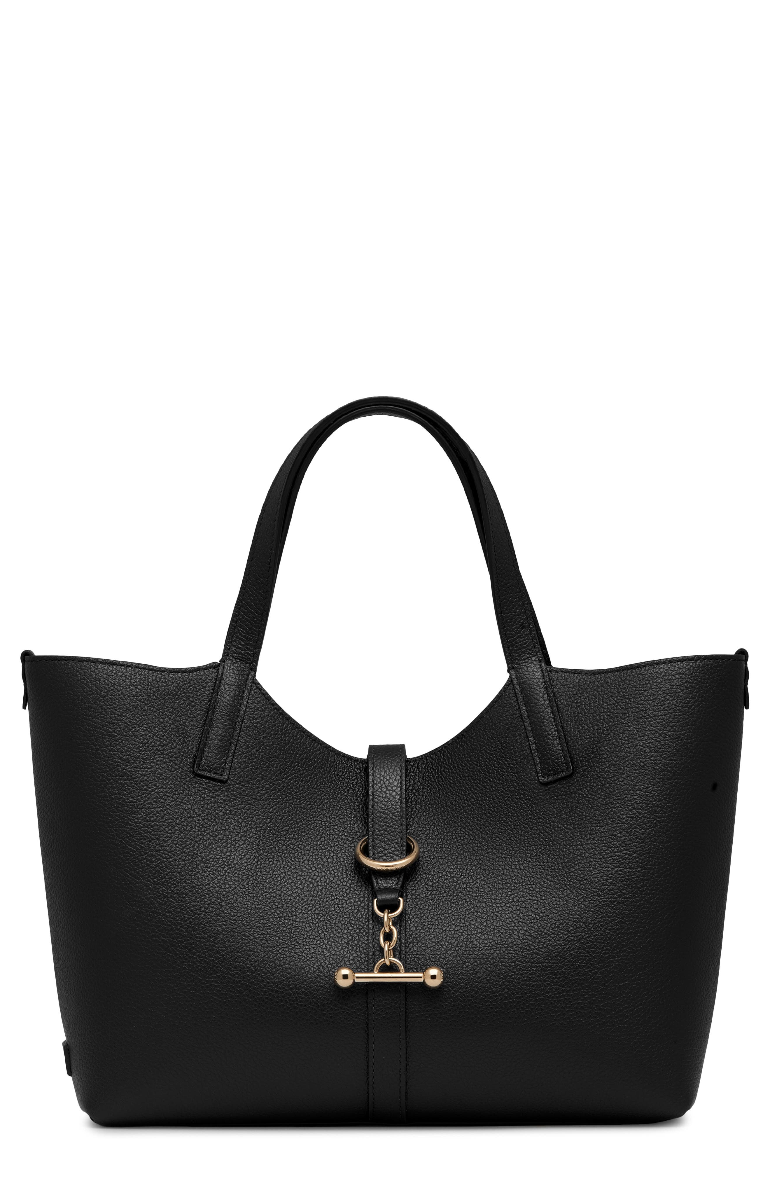 Midi Kite Tote, Main, color, BLACK