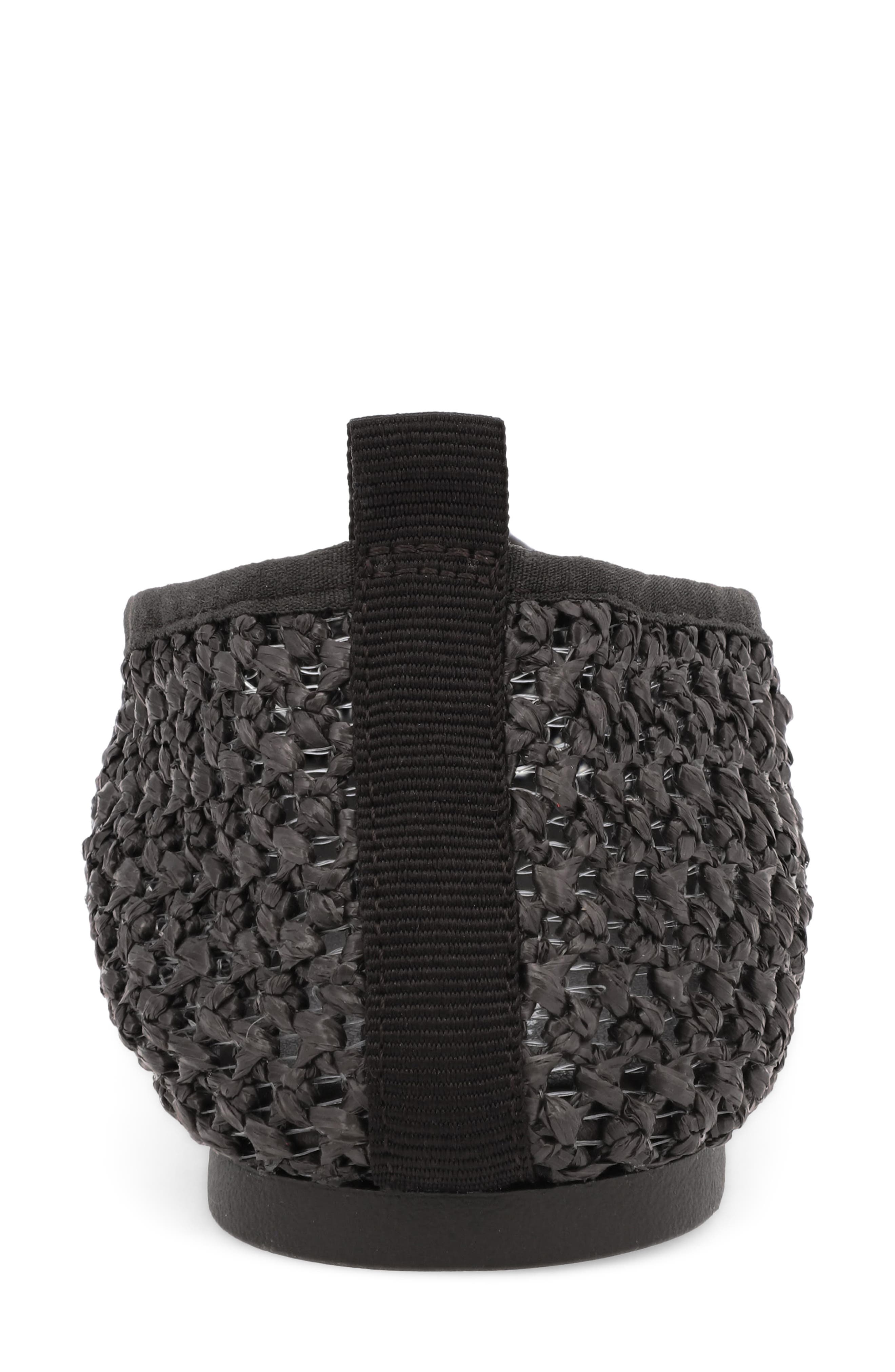 Bernelle Flat, Alternate, color, BLACK