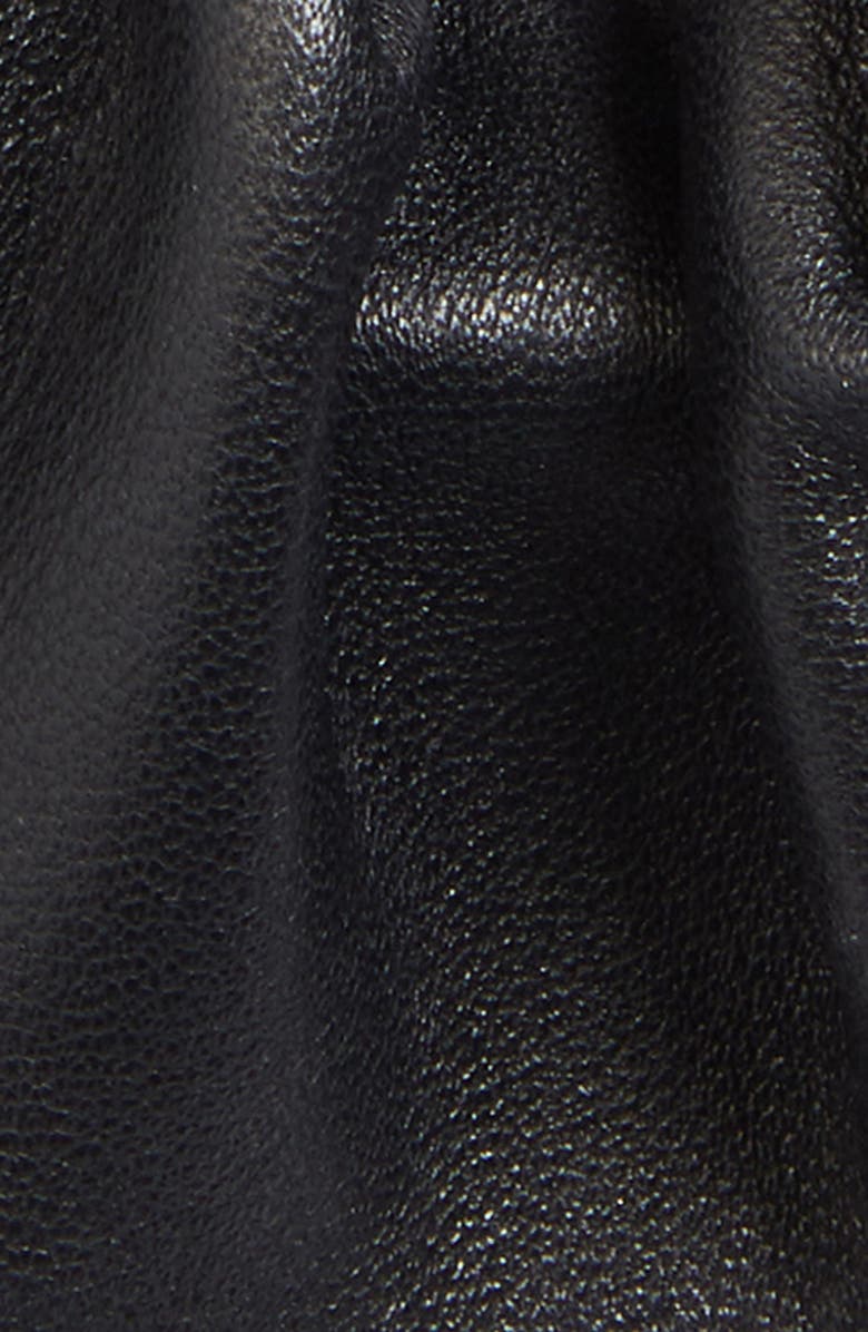 rag & bone Lambskin Leather Scrunchie, Alternate, color, 