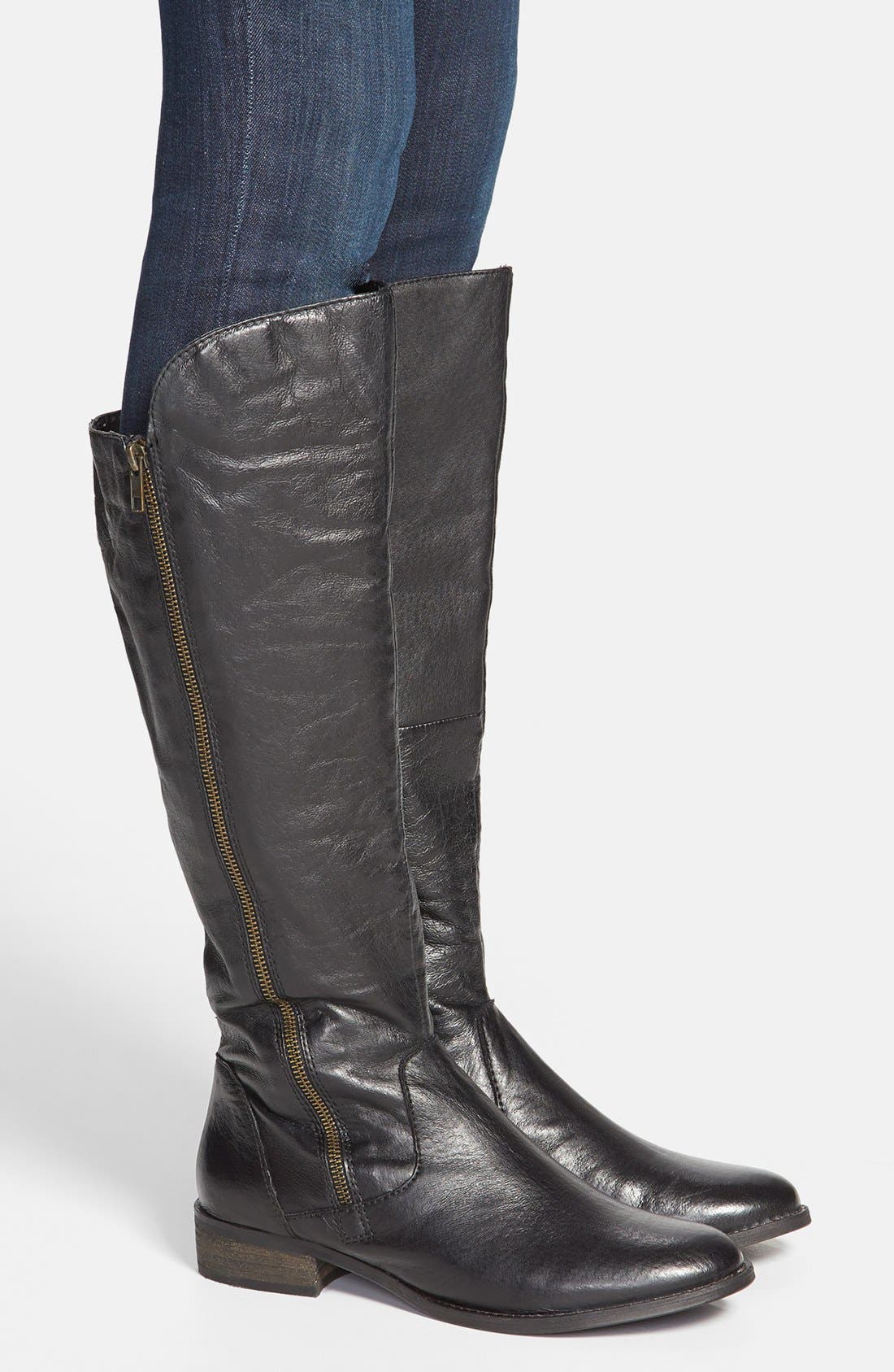 'Shawny' Boot, Alternate, color, BLACK