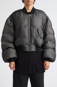 Rick Owens Secchia Padded Flight Jacket