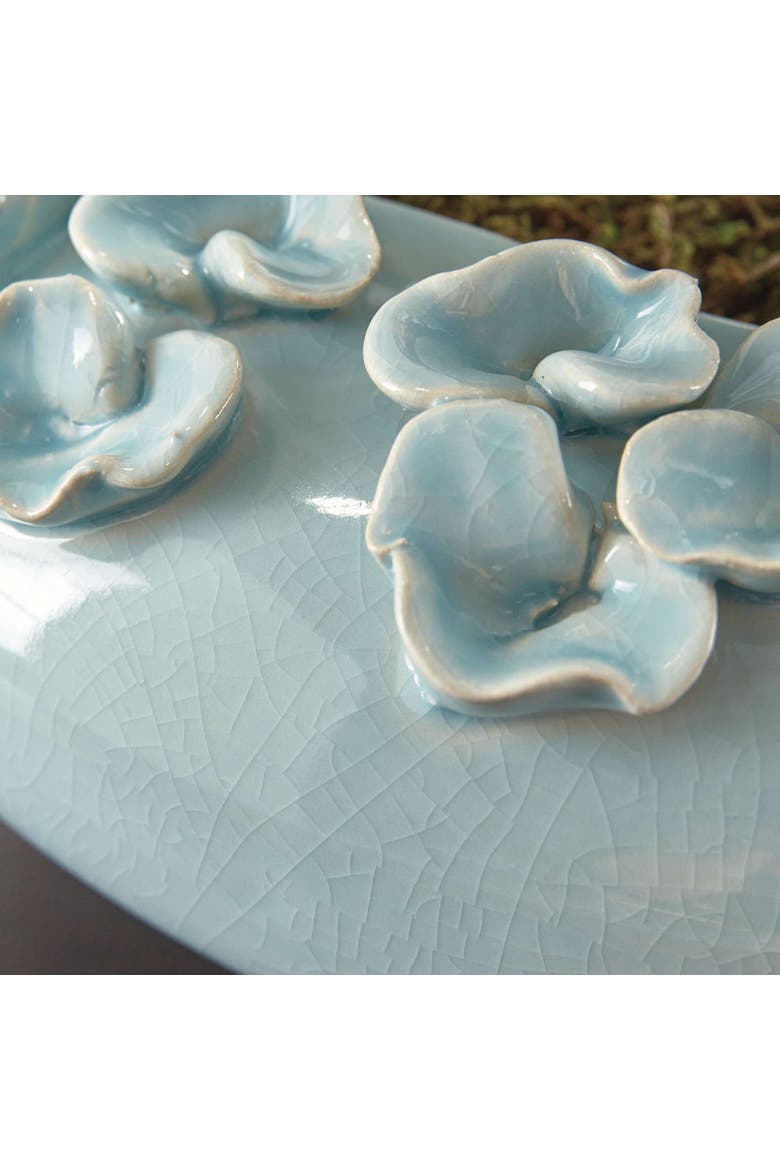 Petite Fleur Decorative Bowl, Alternate, color, Blue