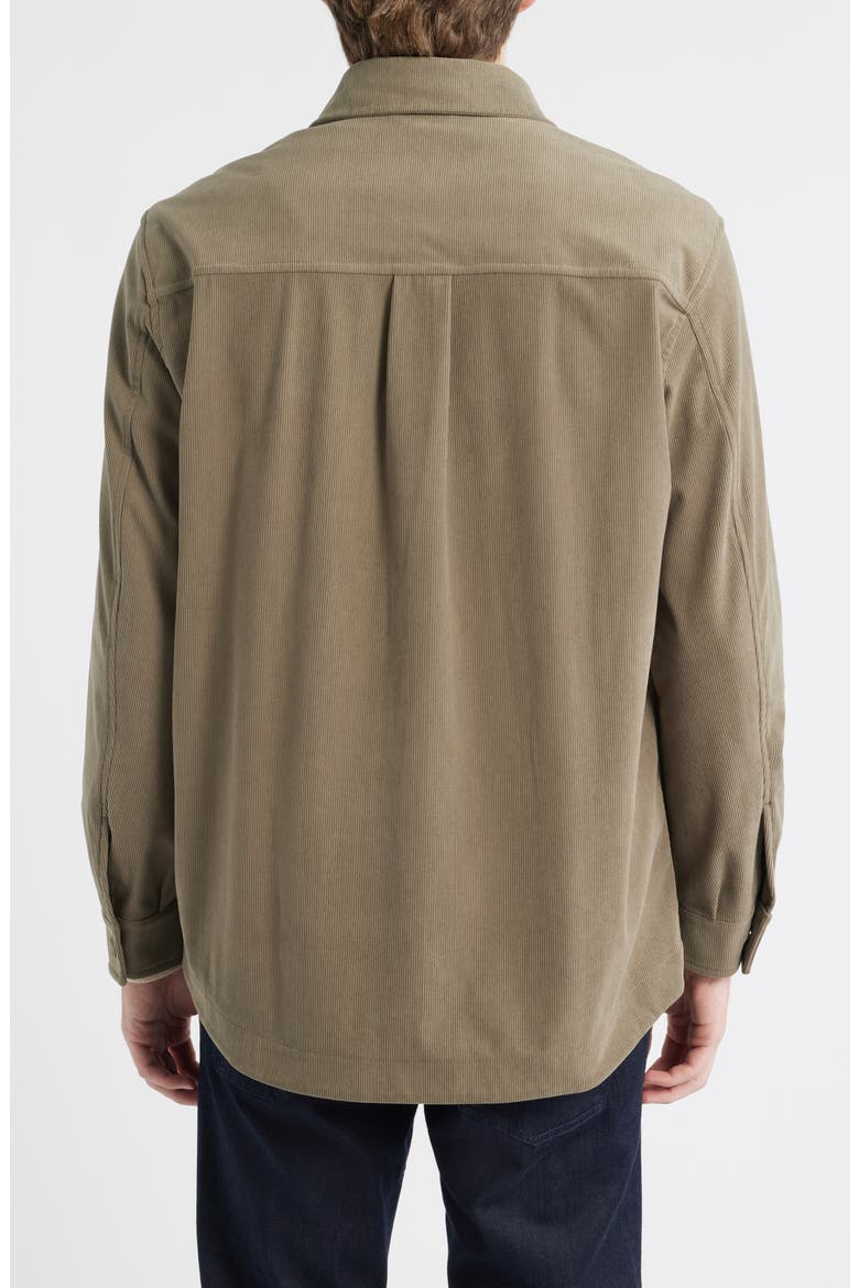 Carper Corduory Shirt Jacket, Alternate, color, OPEN BROWN