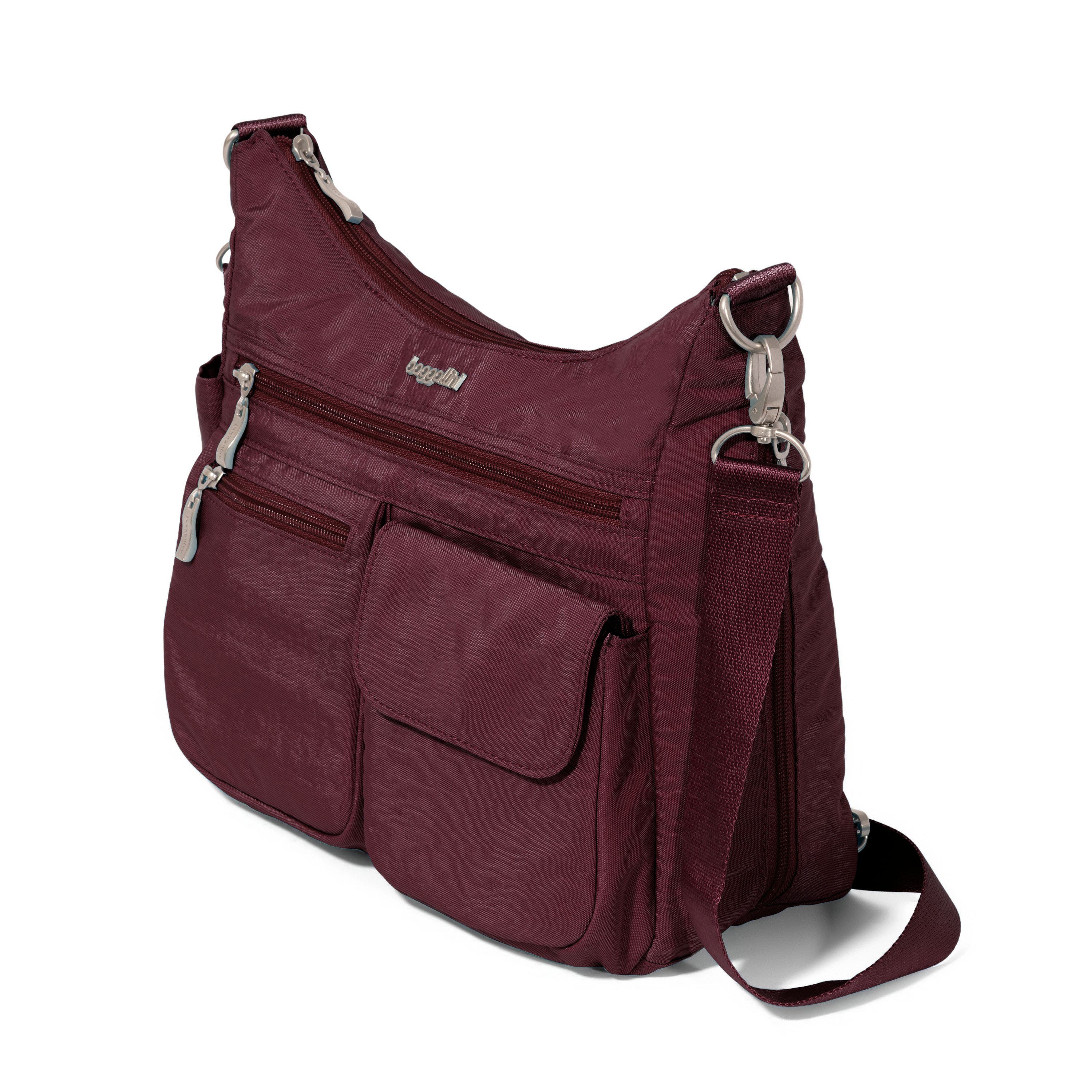 Modern Everywhere Hobo Crossbody Bag with Wristlet, Alternate, color, Jam