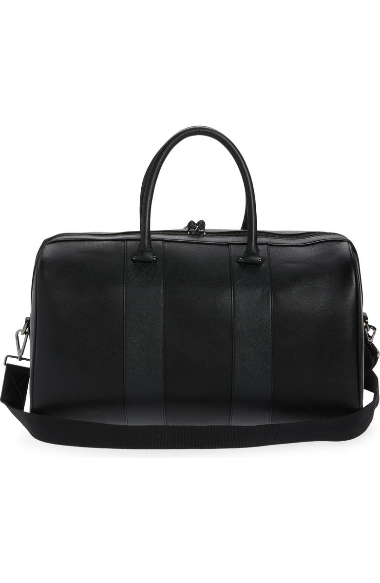 Ted Baker London Everyday Stripe Faux Leather Holdall Bag, Alternate, color,