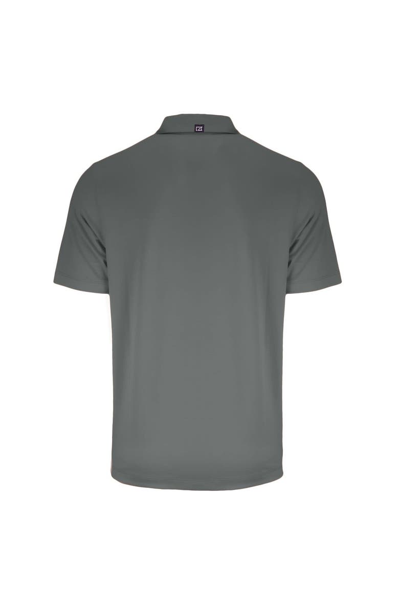 Men's Cutter & Buck Gray Ivy League Big & Tall Forge Eco Stretch Recycled Polo, Alternate, color, Gray
