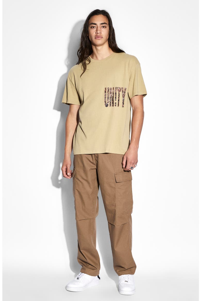 Oversize Crowded Biggie Graphic Tee, Alternate, color, KHAKI