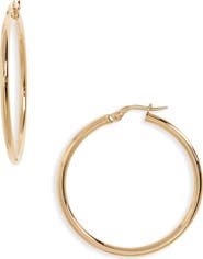 Roberto Coin 35mm Gold Hoop Earrings