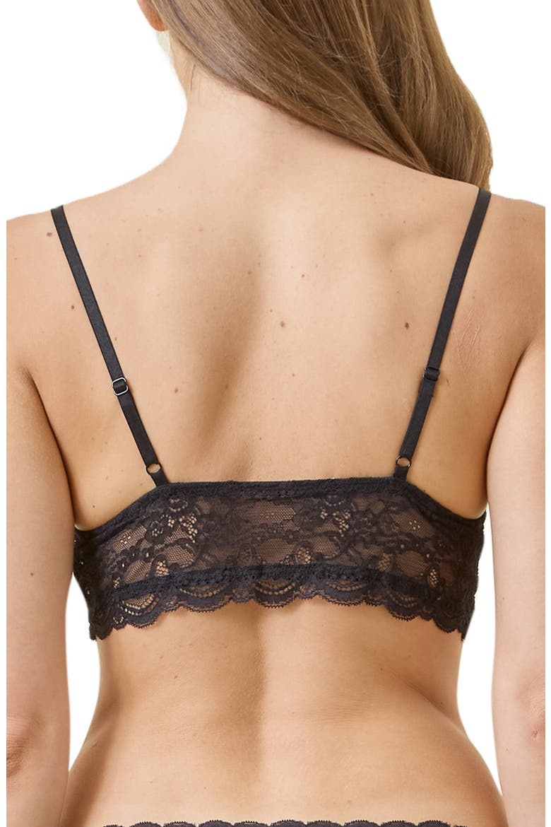 Lace Bralette, Alternate, color, BLACK