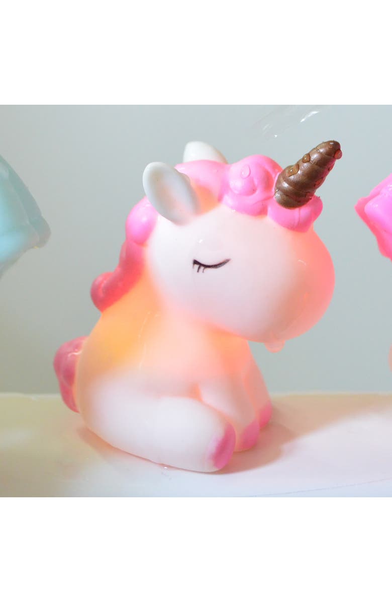 Buddy & Barney Bath Time Unicorns 3 Piece Toy Set, Alternate, color, Multicolored