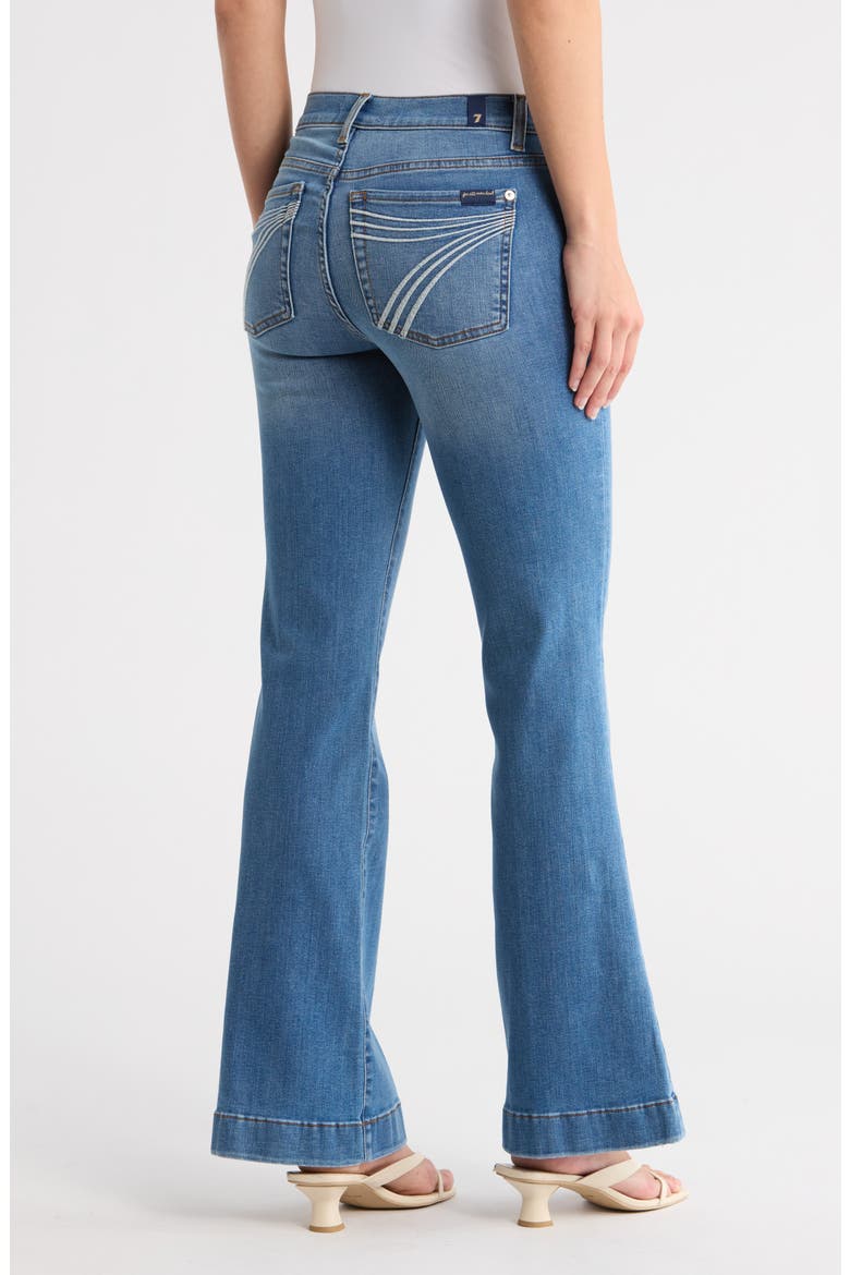 Dojo Tailorless Flare Leg Jeans, Alternate, color, LEESBURG