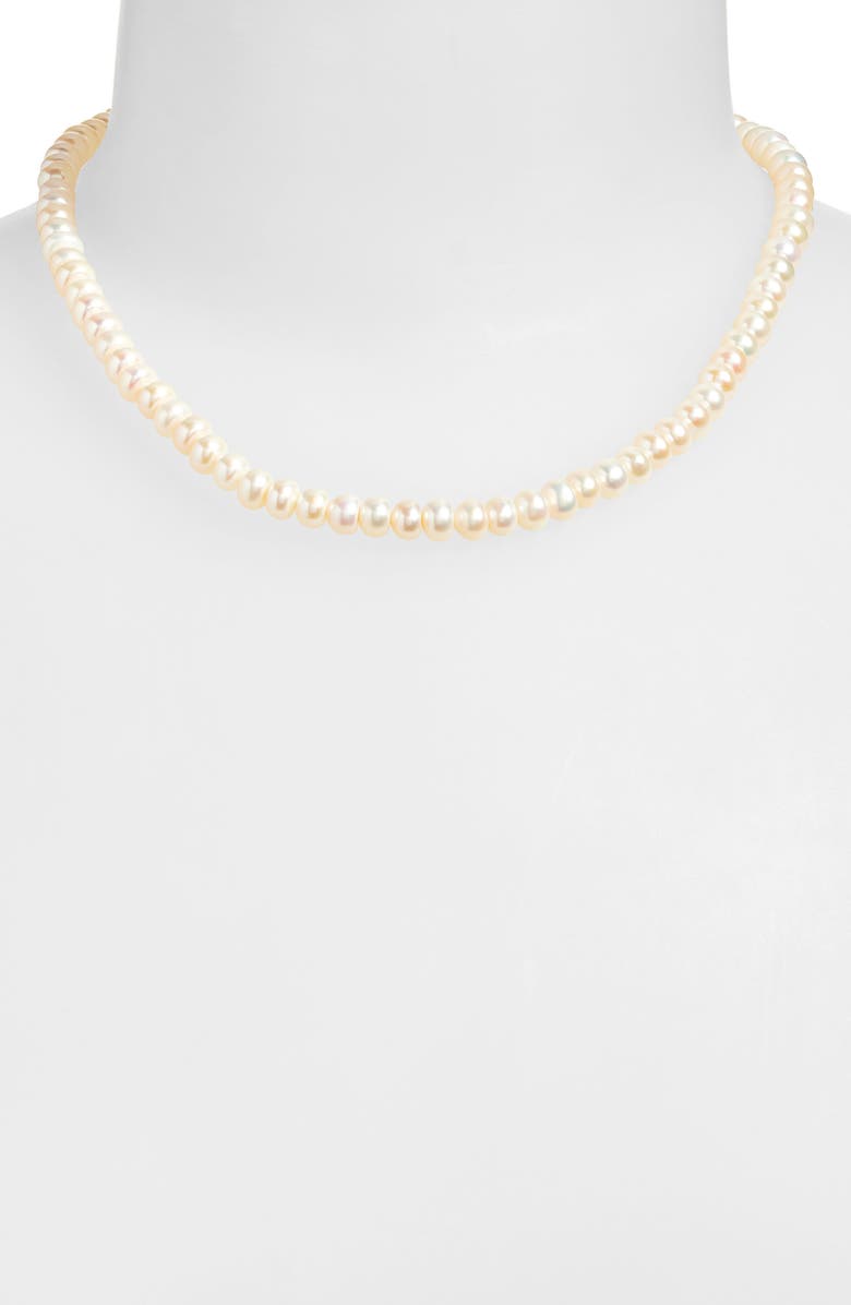 Monica Vinader Nomade Pearl Necklace, Alternate, color, 18K Gold Vermeil / Pearl