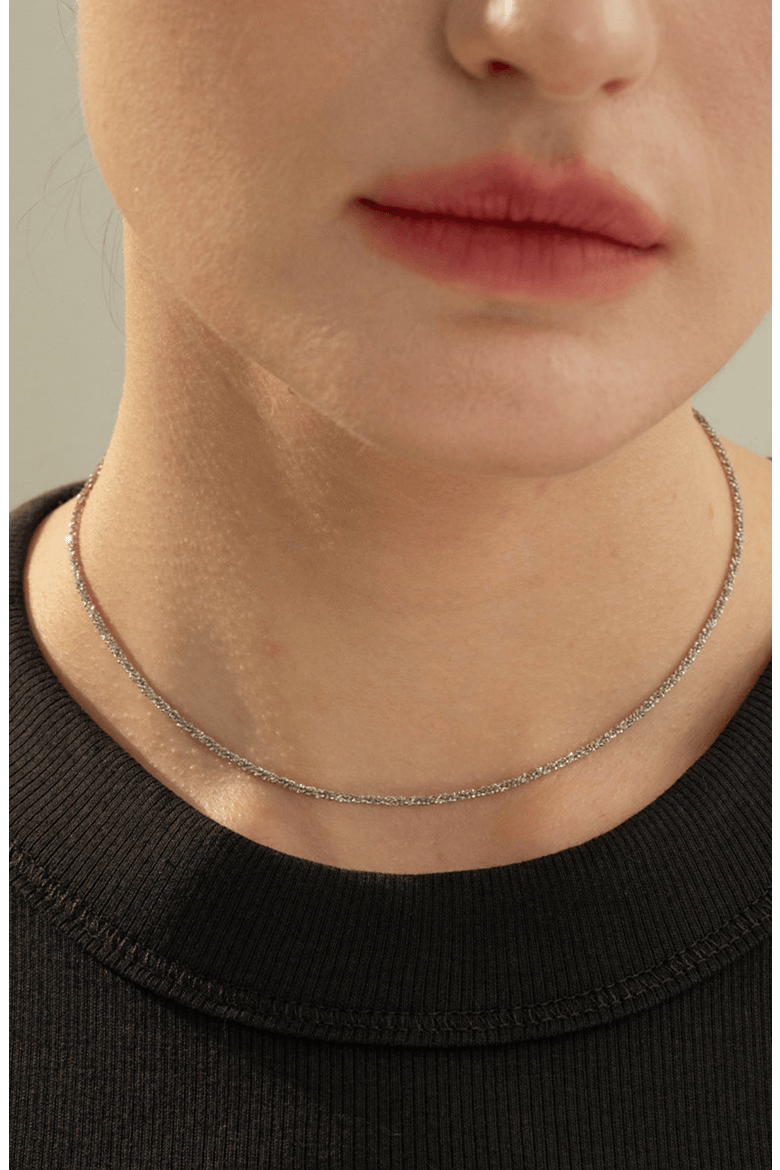 18K Gold Plated Sterling Silver Dazzling Sophistication Necklace Set Gift Idea, Alternate, color, Silver