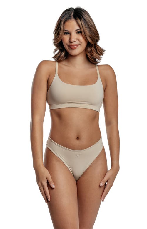 Cheeky Cherry Leakproof Everyday Liner Ultra Smooth Bikini In Sand