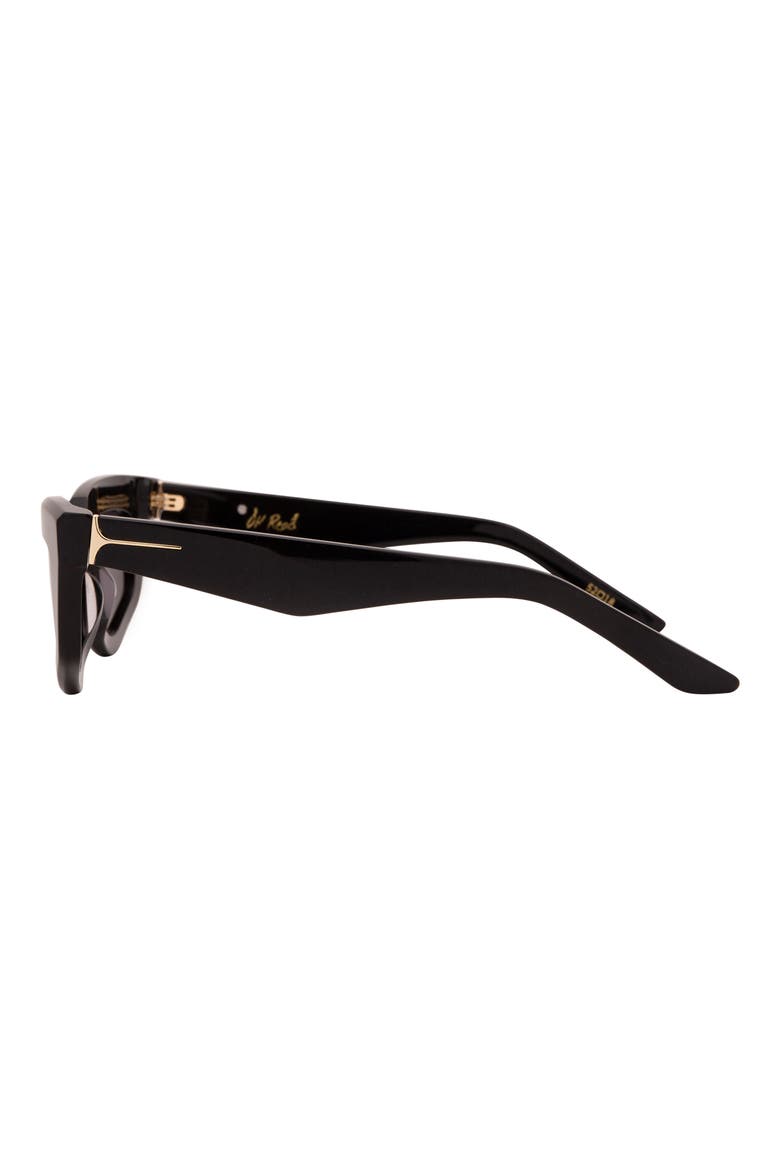 Switch 55mm Square Sunglasses, Alternate, color, BLACK / DARK SMOKE