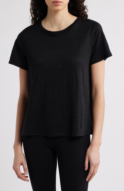 Crewneck Organic Linen T-Shirt