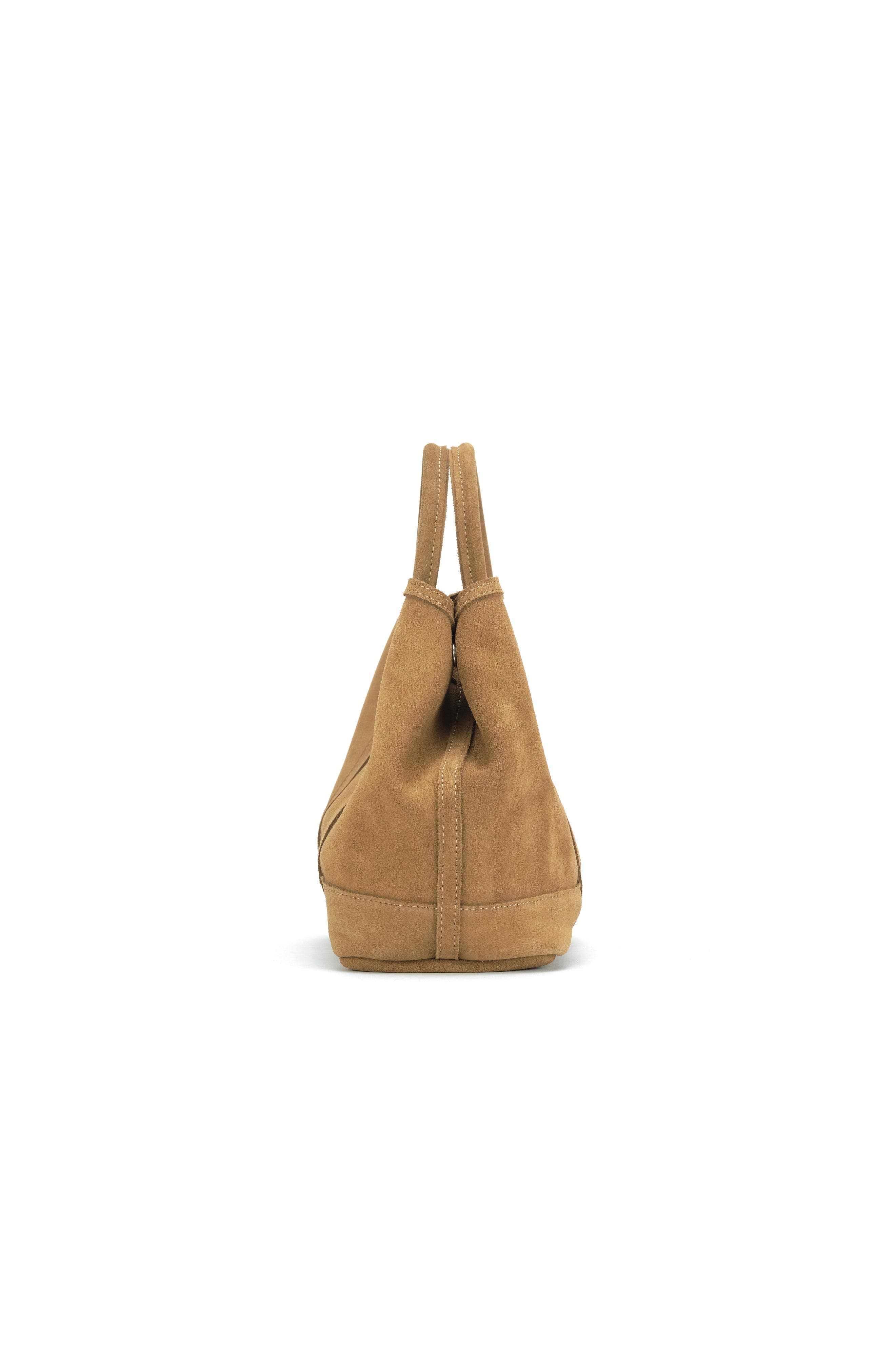 Ezra Arthur Audrey Nubuck Suede Leather Top Handle Bag, Alternate, color, Sand