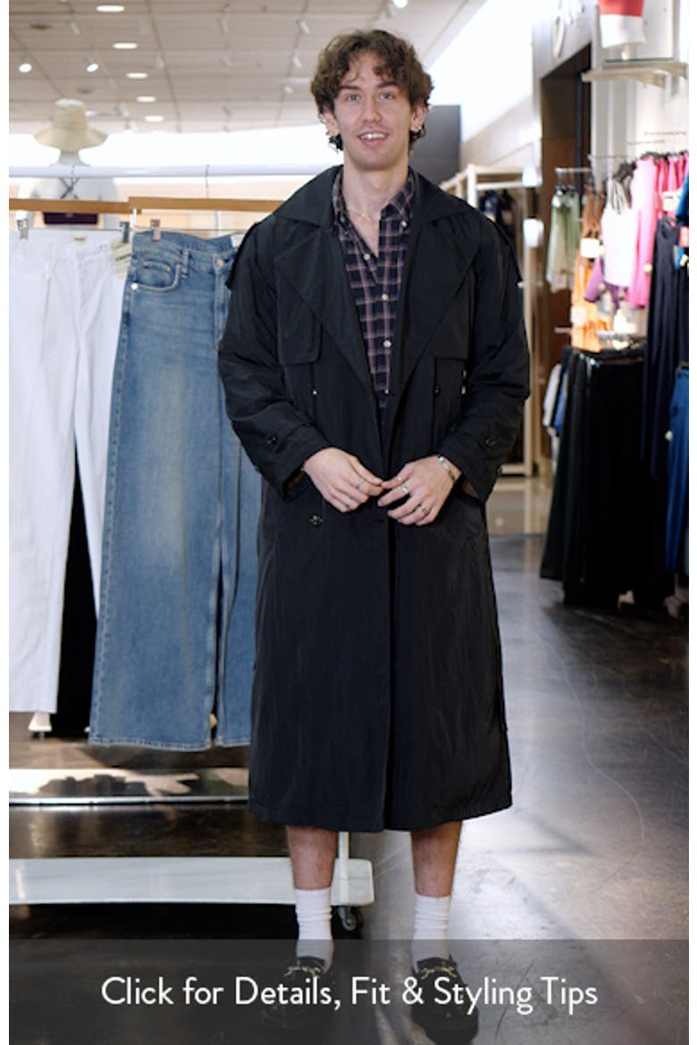 Recycled Nylon Trench Coat (Women) | Nordstrom