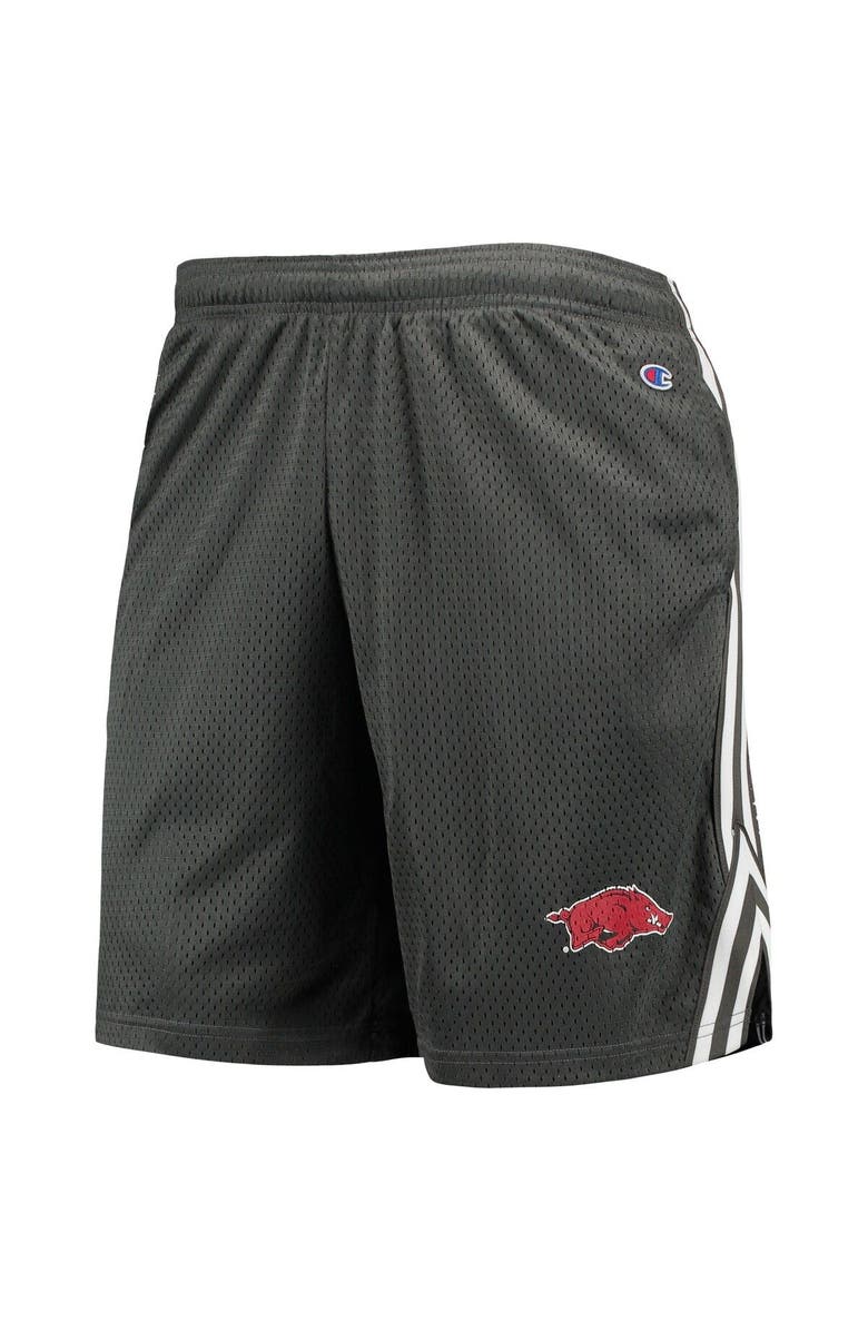 Champion Men's Champion Gray Arkansas Razorbacks Team Lacrosse Shorts, Alternate, color, Gray