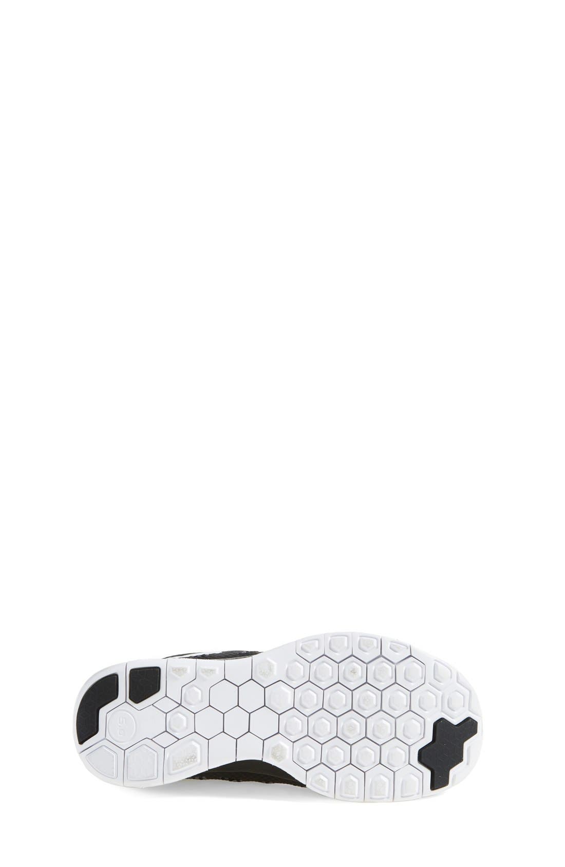 'Free 5.0' Running Shoe, Alternate, color, BLACK/ ANTHRACITE/ WHITE