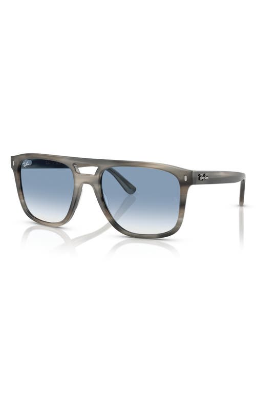 Shop Ray Ban Ray-ban 58mm Square Sunglasses In Clear