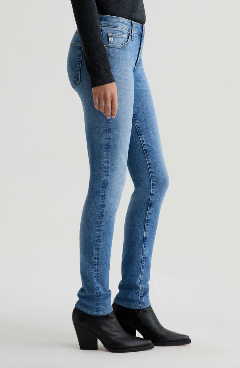 AG Prima Low Rise Cigarette Jeans, Alternate, color, 18 Years Smolder