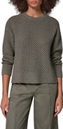 Donna Karan New York Open Stitch Crewneck Sweater