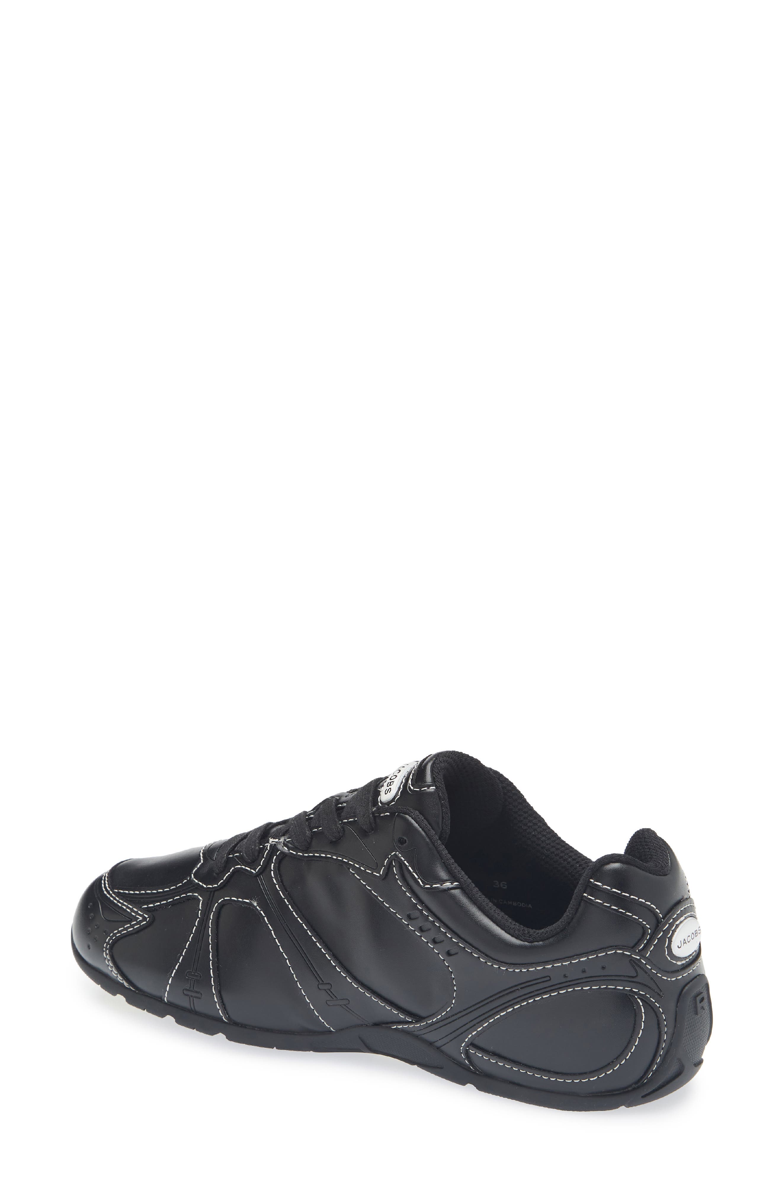 Marc Jacobs The 72 Spring Sneaker, Alternate, color, Black