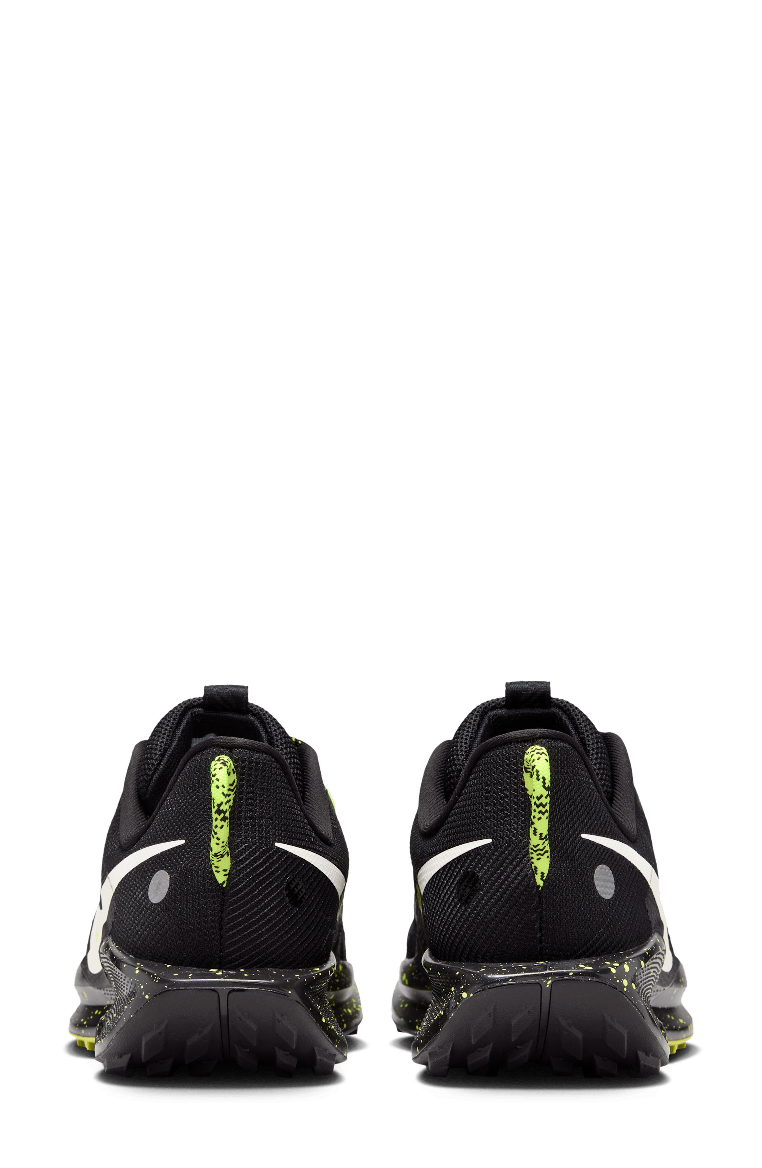 Nike ReactX Pegasus 5 Trail Running Shoe, Alternate, color, Black/ Volt Ice/ Phantom