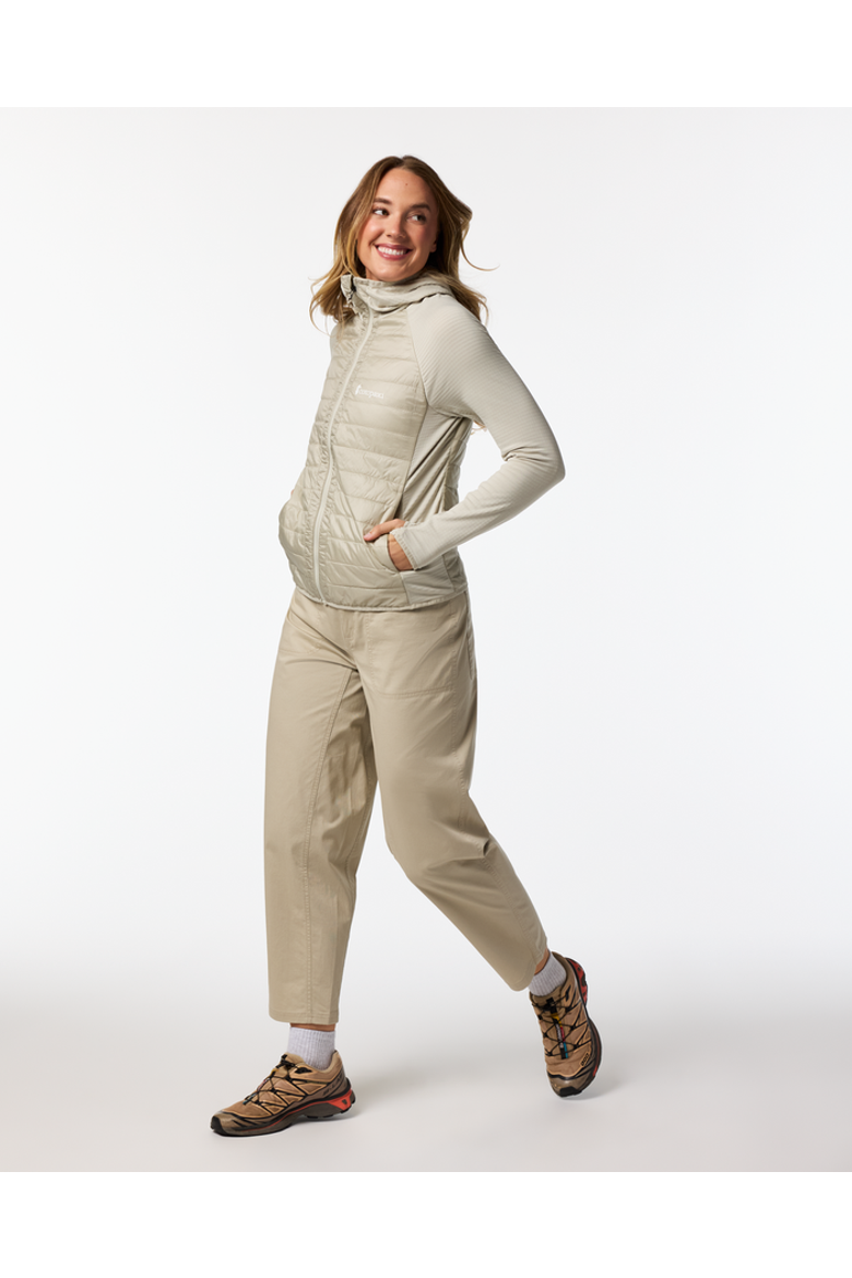 Capa Hybrid Insulated Hooded Jacket - Women's, Alternate, color, Mineral