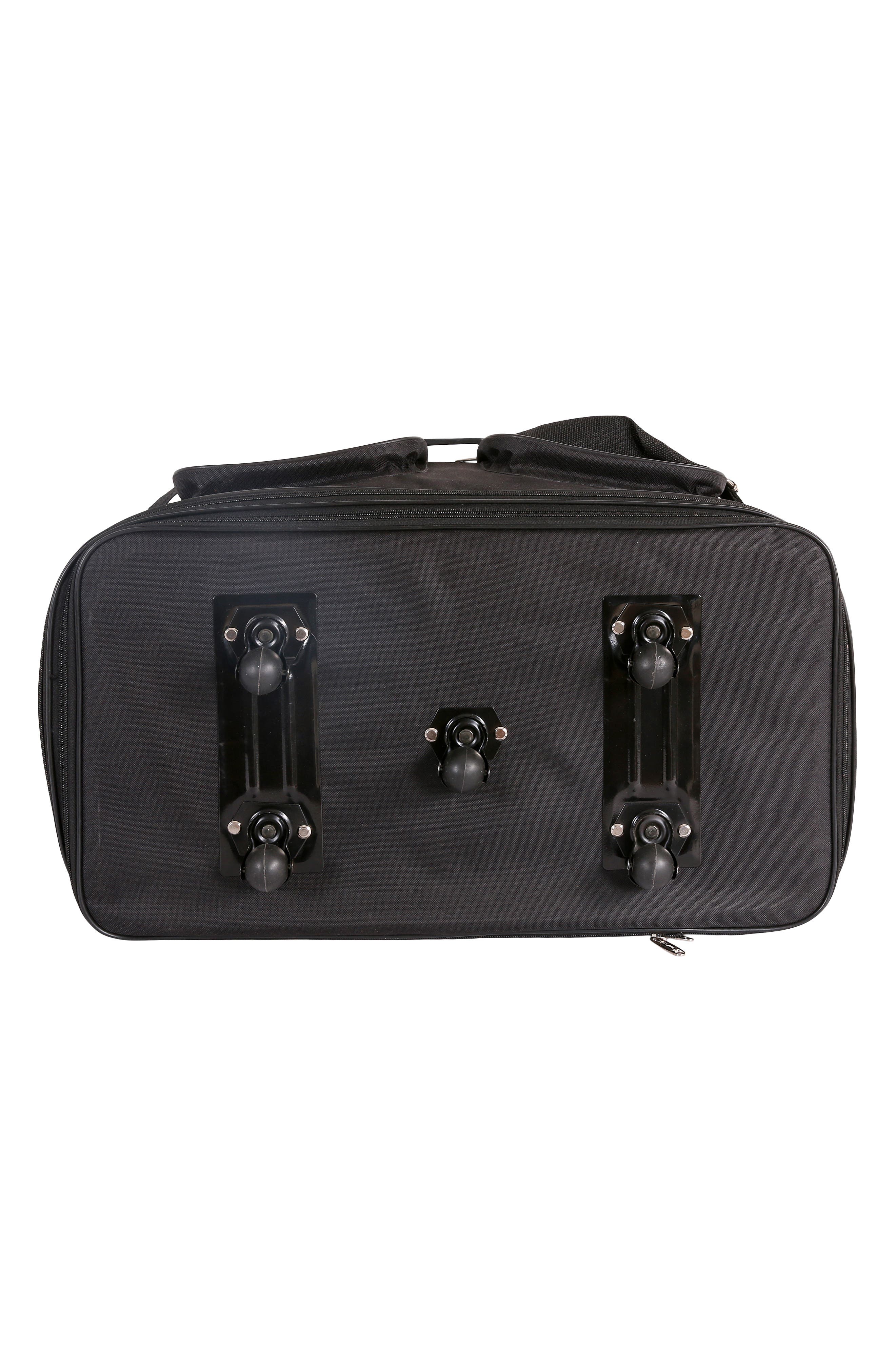 Immenso 35-Inch Rolling Duffle Bag, Alternate, color, BLACK