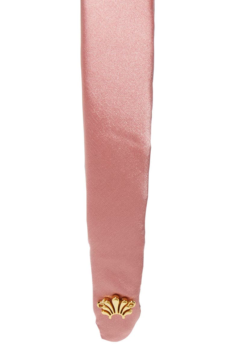 Satin Hedaband, Alternate, color, ROSE BLUSH