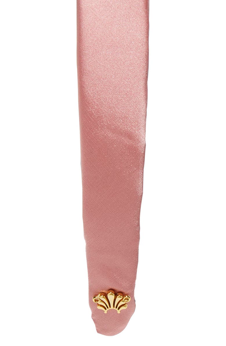 Lele Sadoughi Satin Hedaband, Alternate, color, Rose Blush