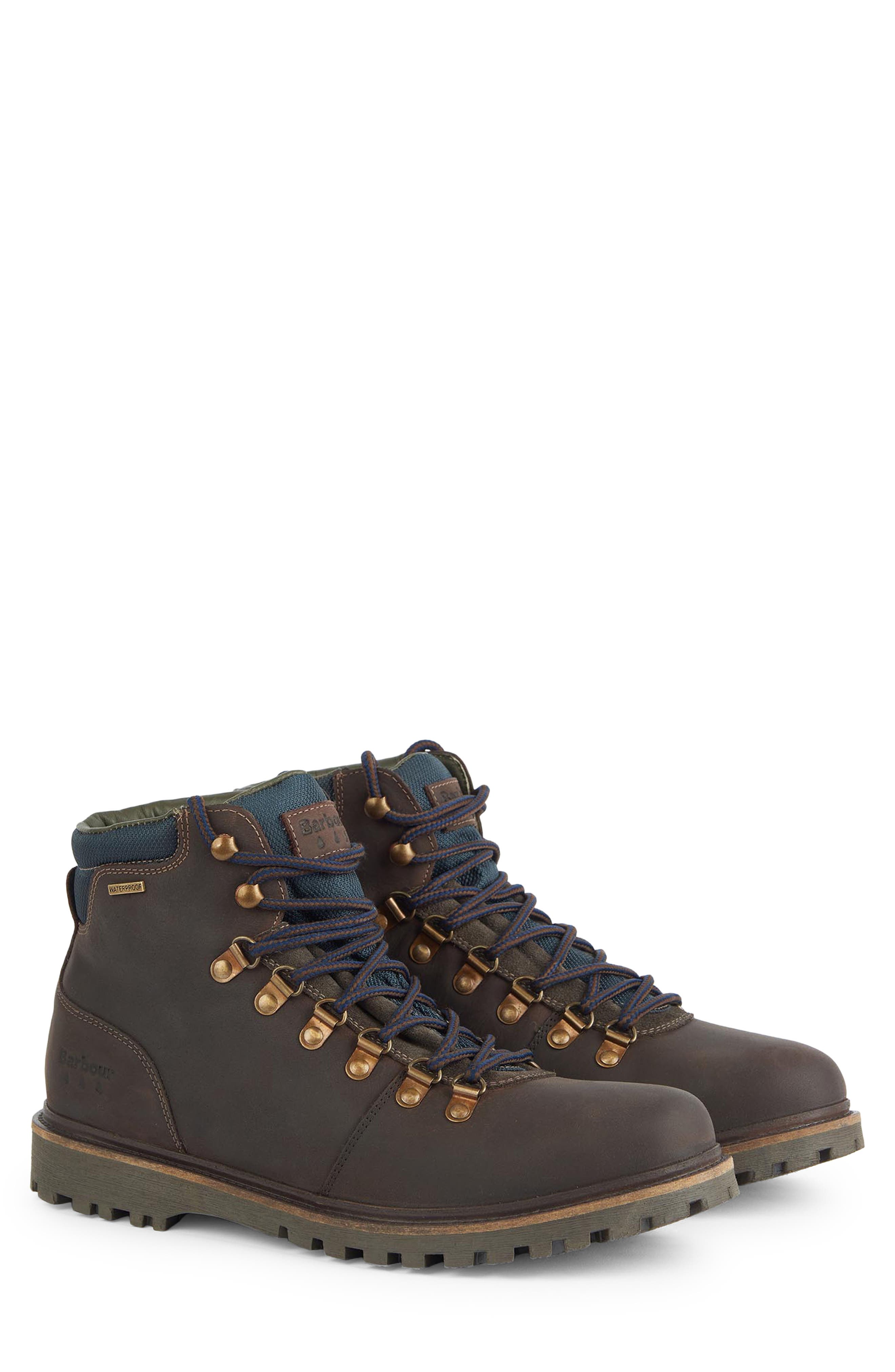 Barbour Quantock Waterproof Commando Boot, Main, color, 
